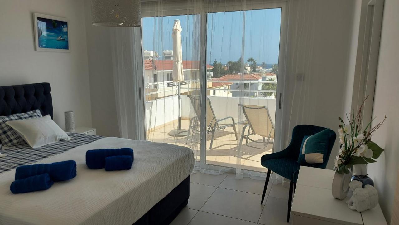 Nissi 3 Amazing Sea View Apartment Ayia Napa Exterior foto