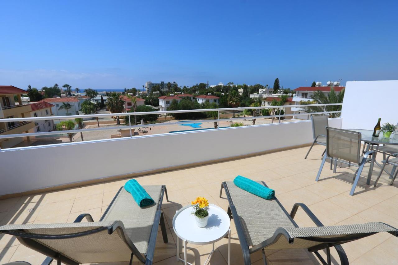 Nissi 3 Amazing Sea View Apartment Ayia Napa Exterior foto
